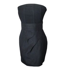 Alice + Olivia Corset Mini Dress Sz S Black